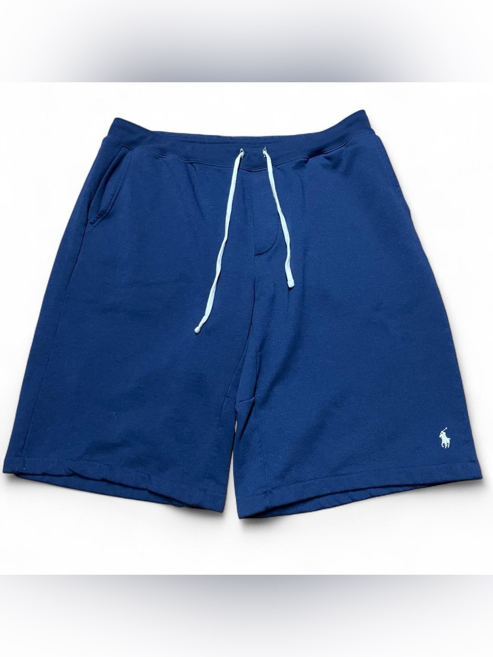 Polo Ralph Lauren Men's XLT Fleece Sweats Shorts Casual Pony Logo Blue